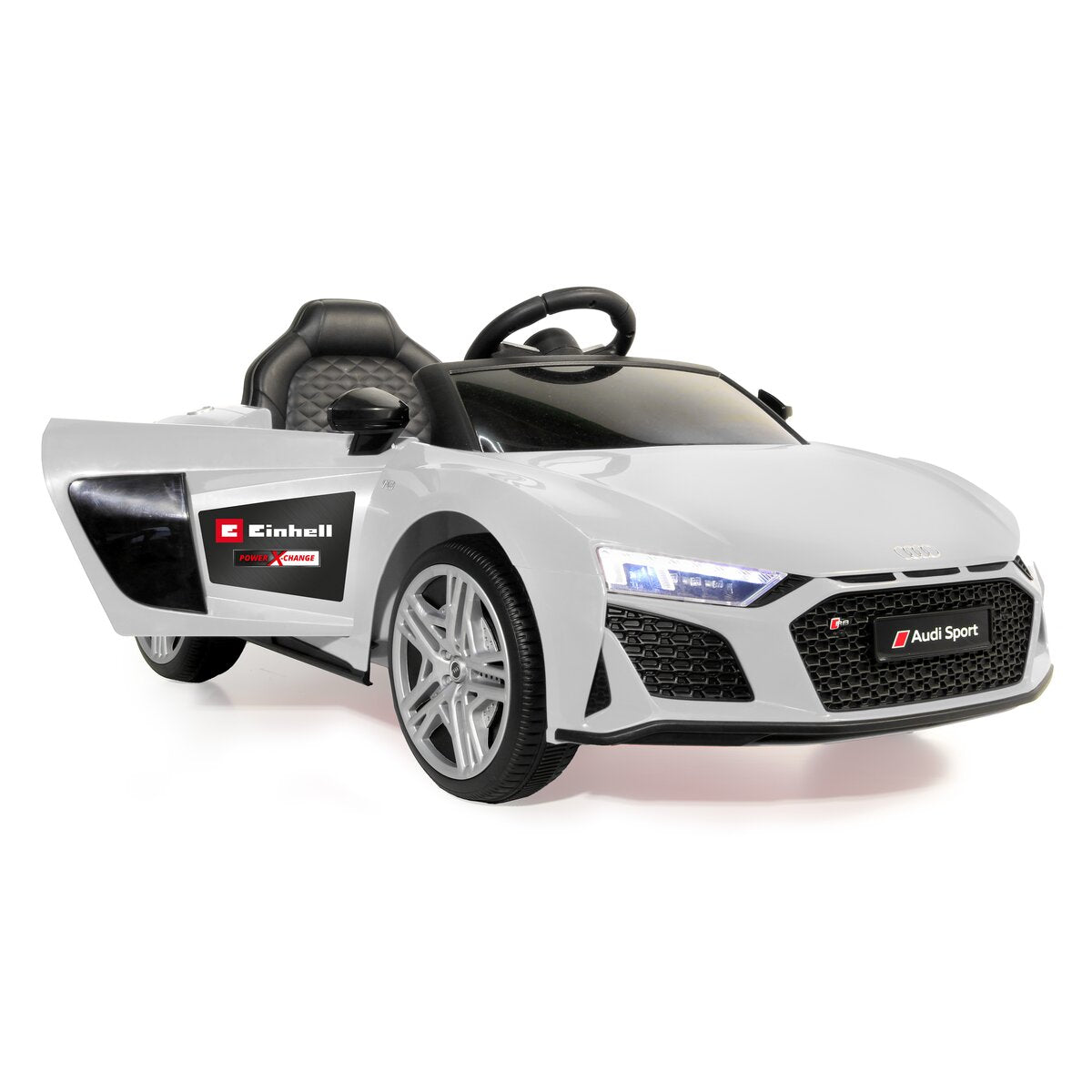 Ride on Audi R8 Spyder 18V weiB Einhell Power X Change inkl. Starter S